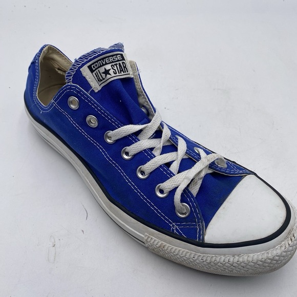 Converse Shoes Chuck Taylor All Star Low-Top Blue Shoes Sneaker Men's Size 12 - Picture 1 of 11
